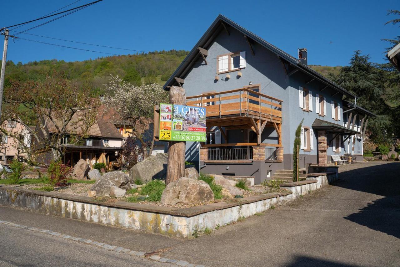 Locations Des 3 Sommets Avec Sauna Et Spa En Alsace Sondernach 外观 照片
