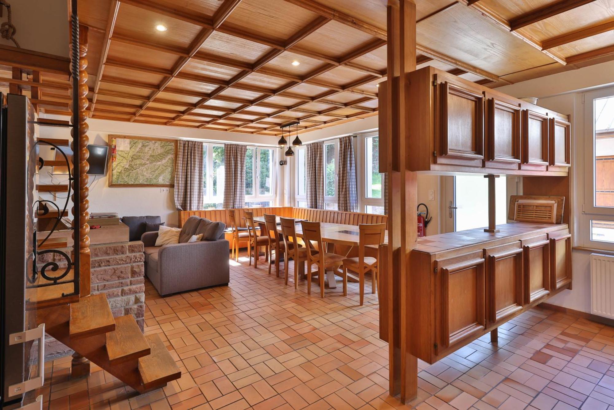 Locations Des 3 Sommets Avec Sauna Et Spa En Alsace Sondernach 外观 照片