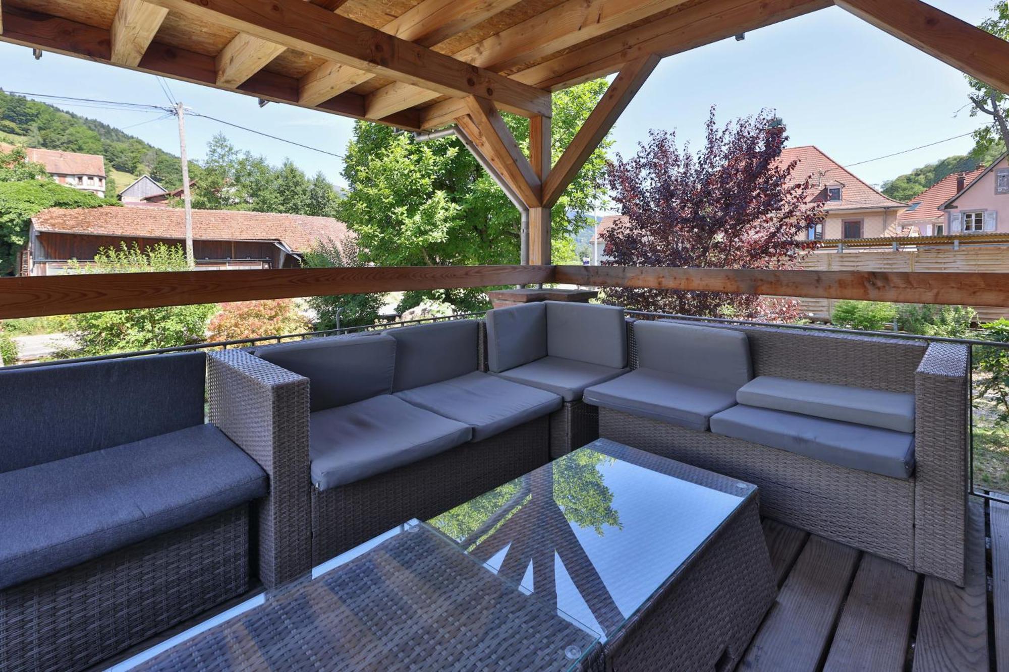 Locations Des 3 Sommets Avec Sauna Et Spa En Alsace Sondernach 外观 照片