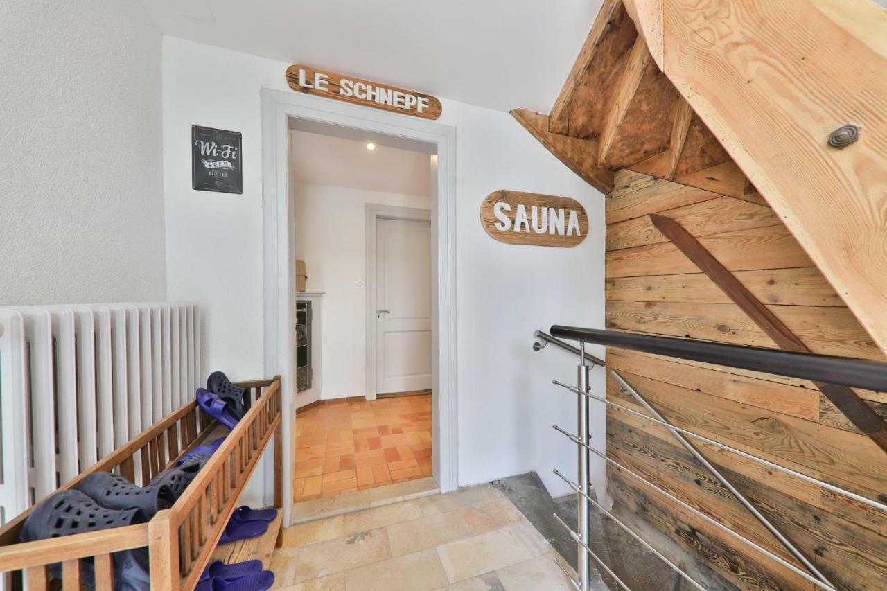 Locations Des 3 Sommets Avec Sauna Et Spa En Alsace Sondernach 外观 照片